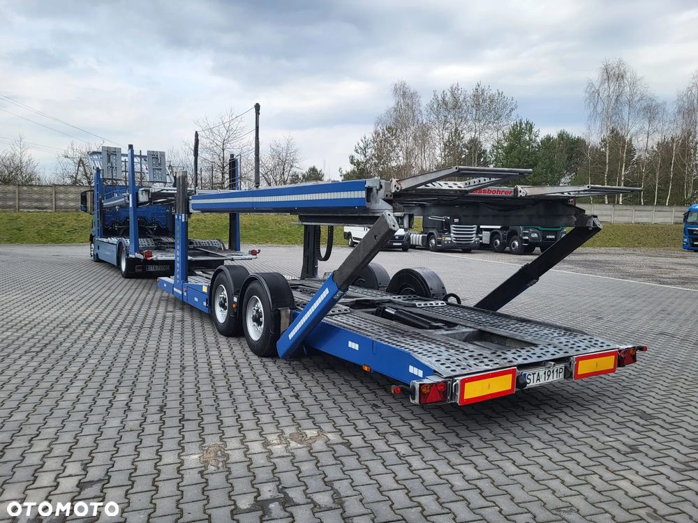 Mercedes-Benz Actros 1840 Kässbohrer Autotransporter Lora Krajowa Niski Przebieg! - 4
