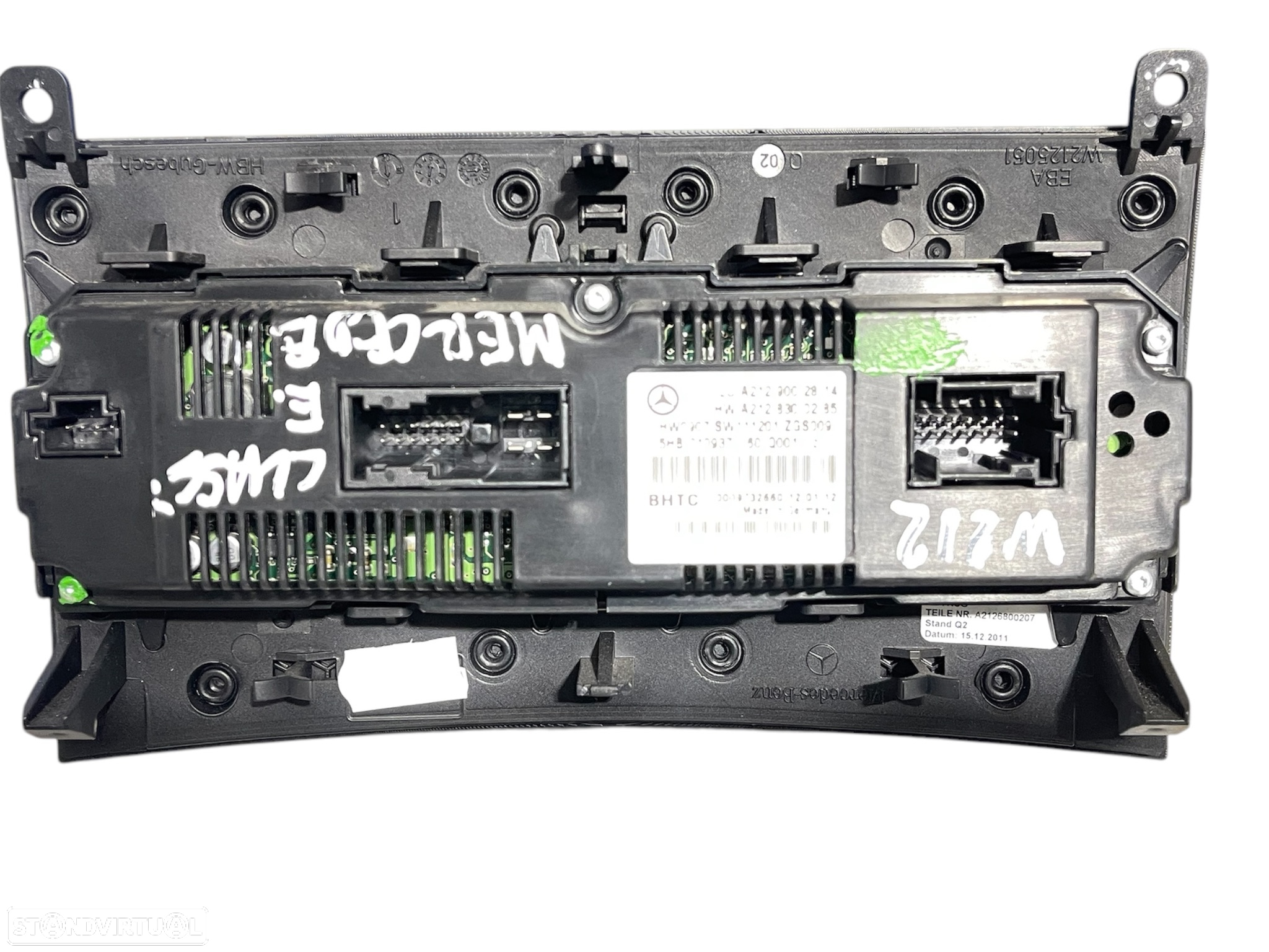 Comando Sofagem AC Mercedes Classe E W212 A2129002814 - 2