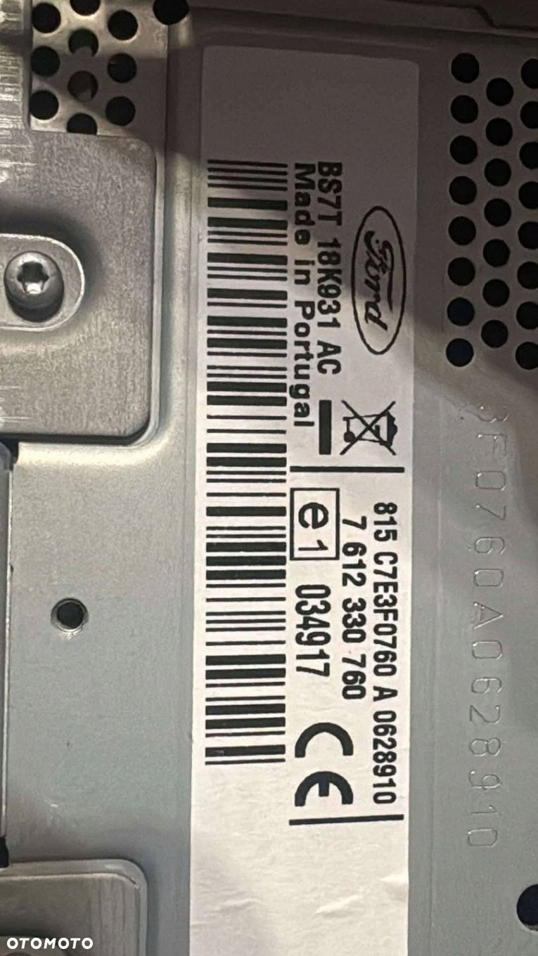 Radio nx z nawigacją i wejściem na kamerę Ford mondeo mk4 lift - 3