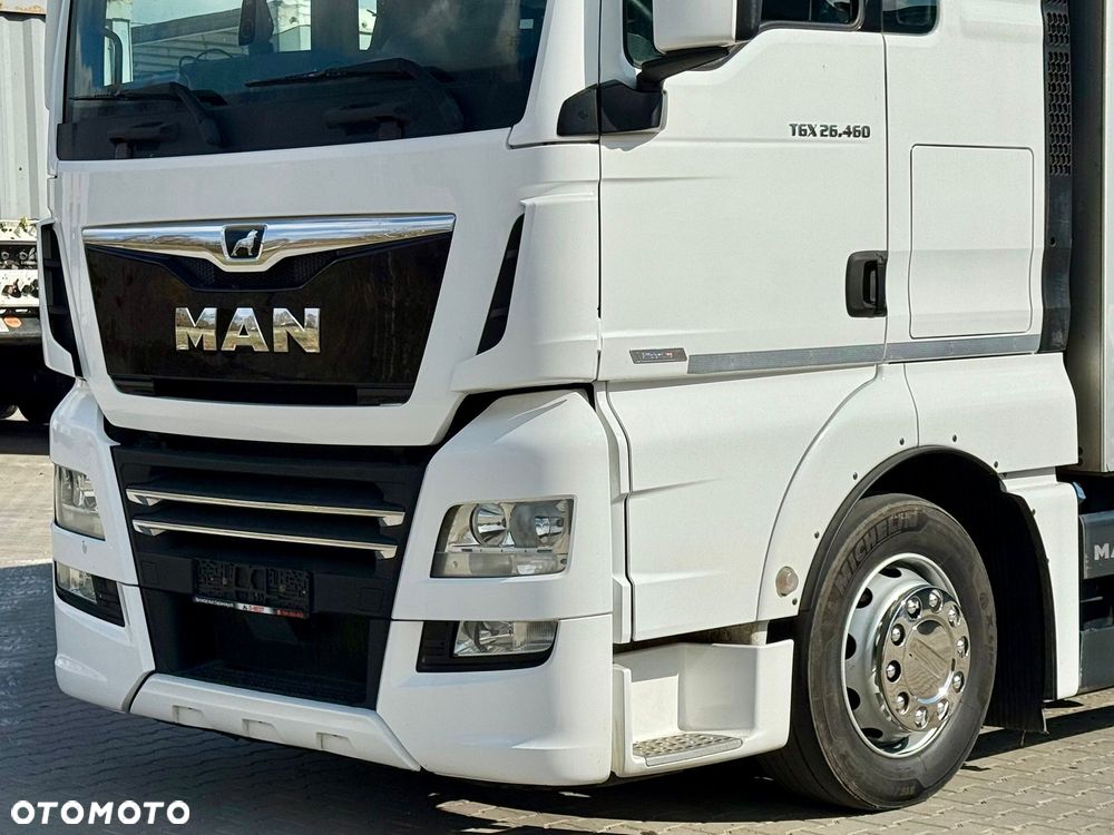 MAN TGX 26.460 / FIRANKA / 23 EUROPALETY / 6x2 / ZSUWANY DACH / PODNOSZONA OŚ / 2019 ROK / SYPIALKA / AUTOMAT / EURO 6 / 12 870 KG ŁADOWNOŚCI - 11