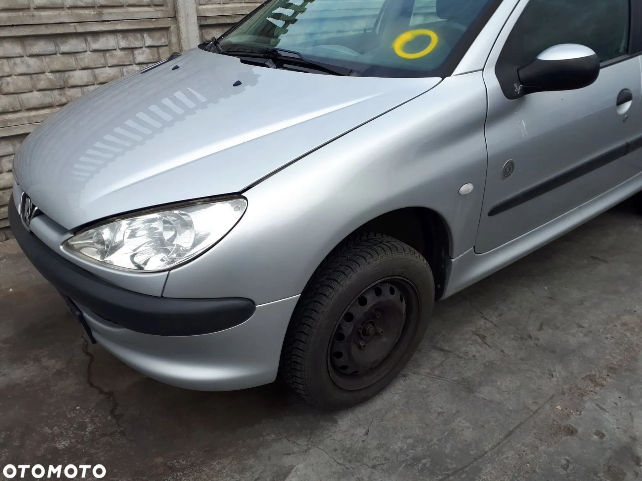 PEUGEOT 206 SW LIFT 03-09 MASKA PRZÓD PRZEDNIA EZR - 2