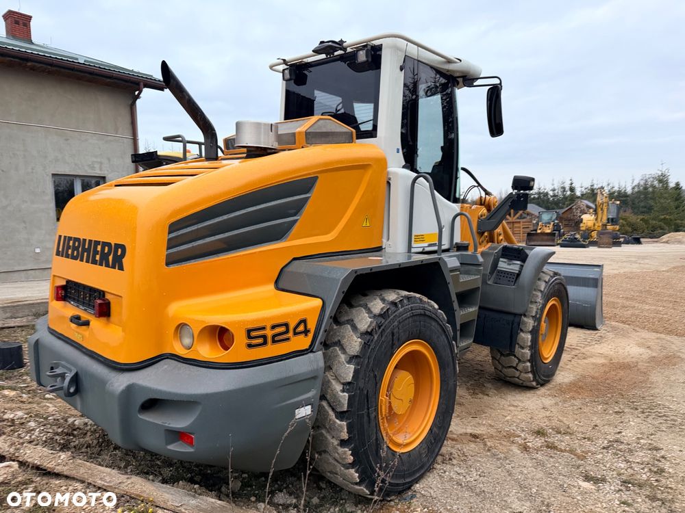 Liebherr Ładowarka Liebherr L524 KLIMA łyżka2,5m3+widły bezAdblue i Dpf szybkozłącze hydr. Cat Caterpillar 924K  924H  930K Volvo L60H / L70H Komatsu WA200-8 WA270-8JCB 426 427 - 27