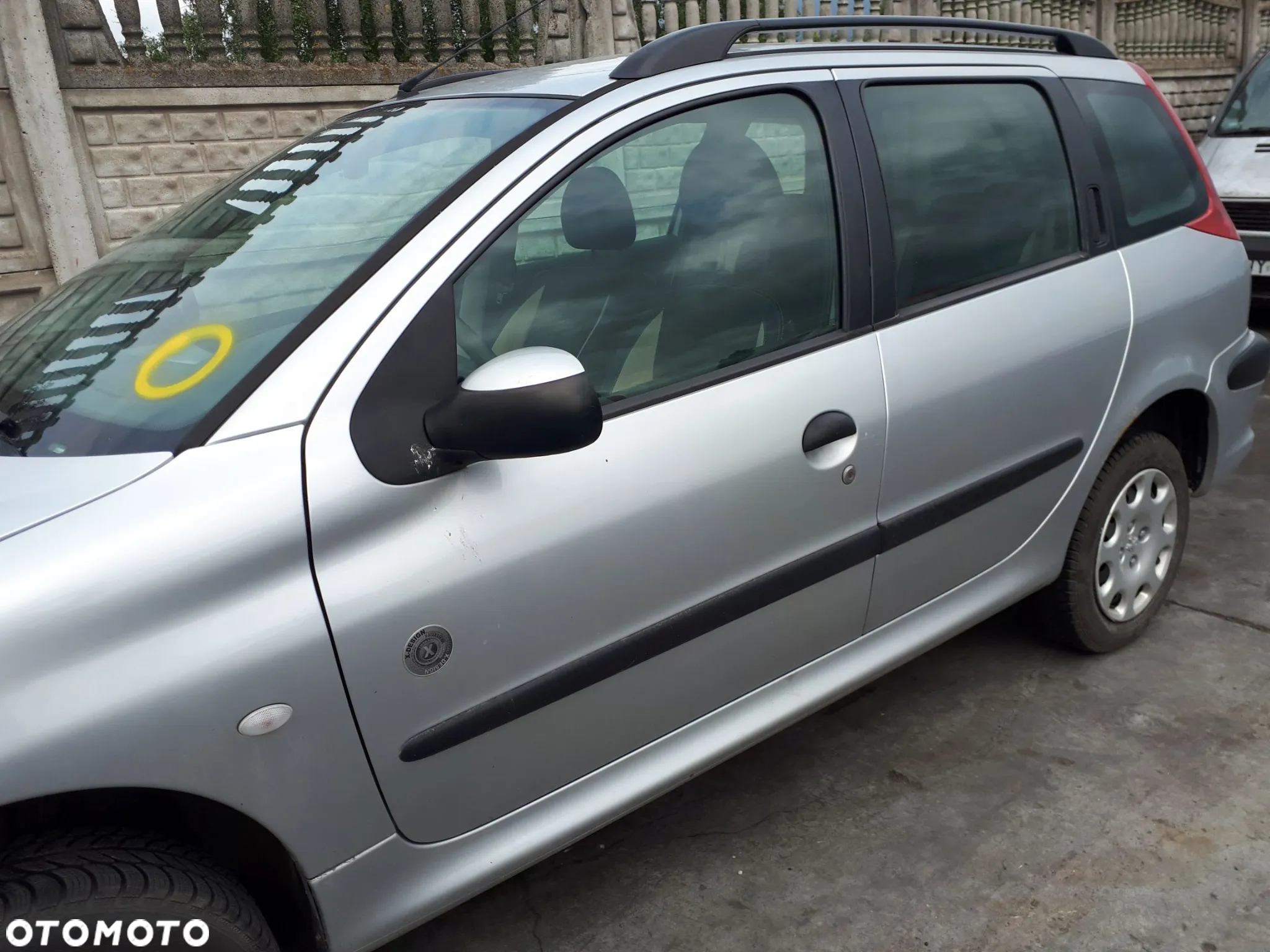 PEUGEOT 206 SW LIFT 03-09 MASKA PRZÓD PRZEDNIA EZR - 3