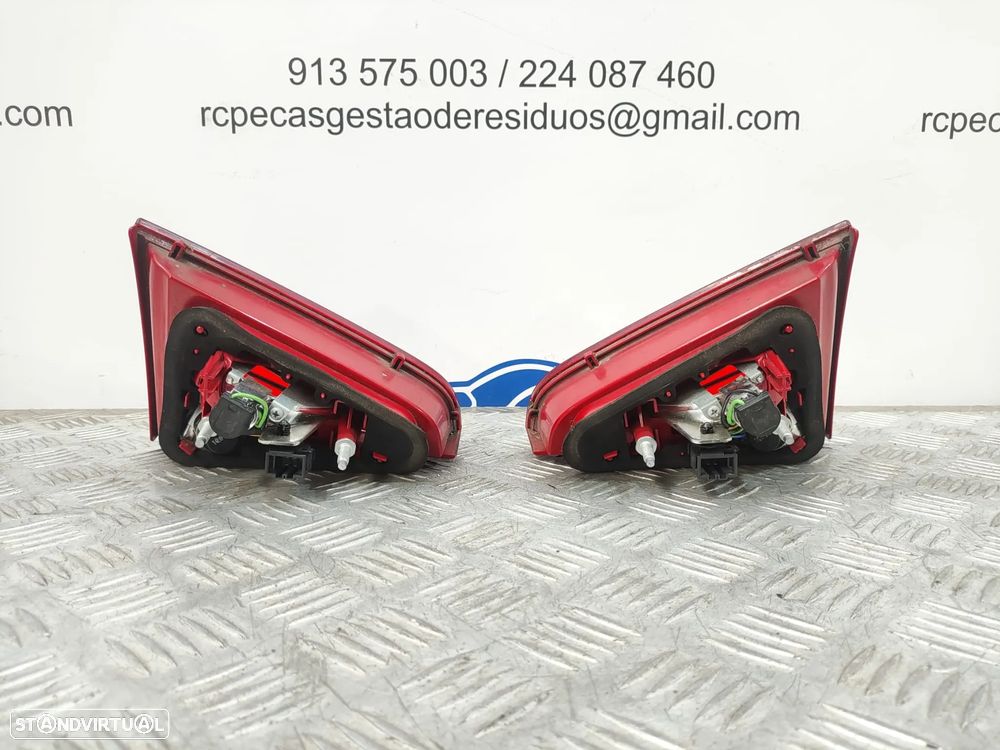 Farolim Mala Tras Traseiro Esquerdo Direito Original LED Audi A5 8T Sportback 5 Portas 8T0945094A 8T0945093A 2008 - 2016 - 6