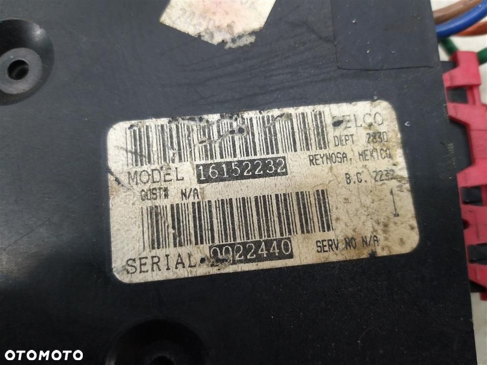 Panel nawiewu PONTIAC TRANS SPORT I 1989–1993 PRZED LIFT - 3