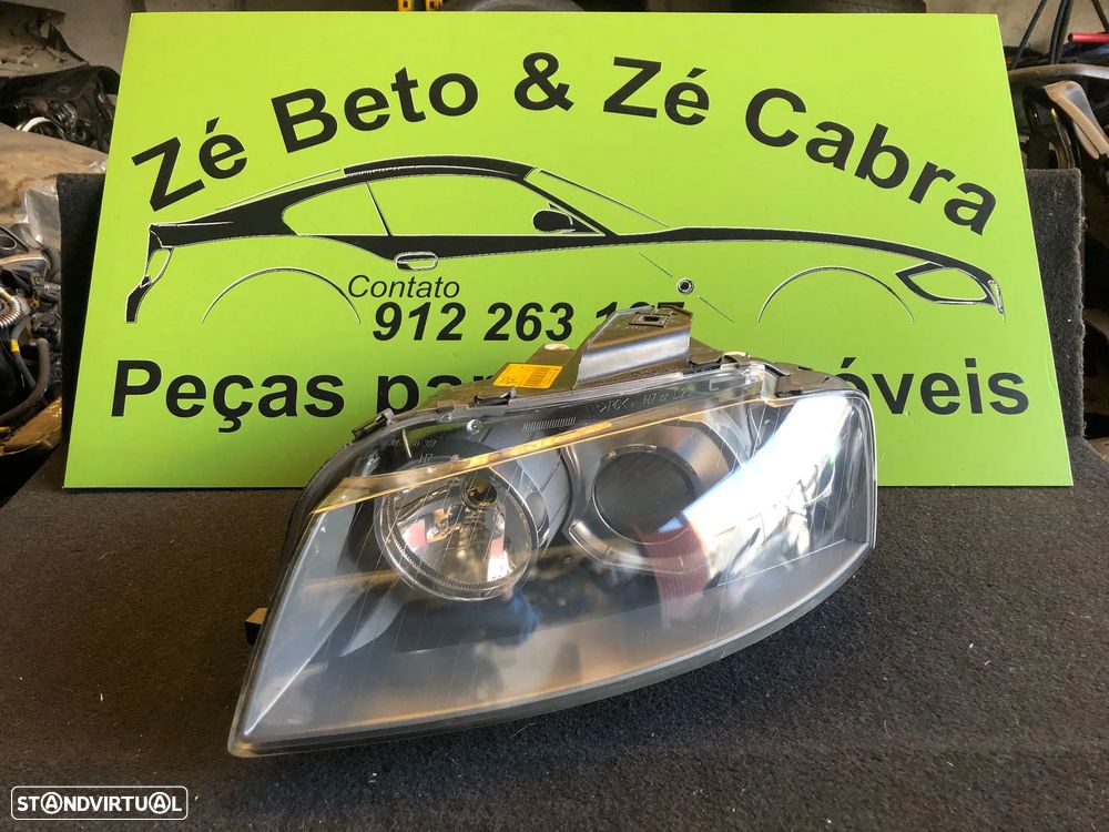 AUDI A3 8P FAROL XENON ESQUERDO - FF629 - 1