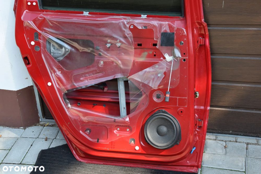 Opel Meriva A Drzwi lewy tył lewe tylne BEZ RDZY czerwone 573 - 5