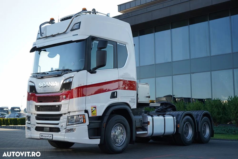 Scania R 730 / V8 / 6x4 / DMC: 180.000 KG / RETARDER / EURO 6 / - 4
