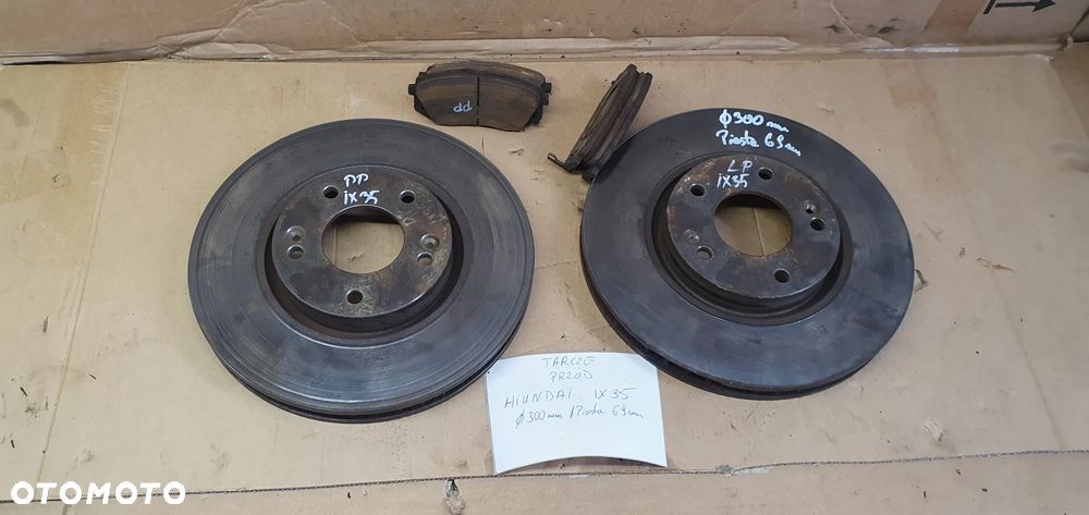 Tarcze hamulcowe przód przednie Hyundai ix35 1.7 CRDI - 7