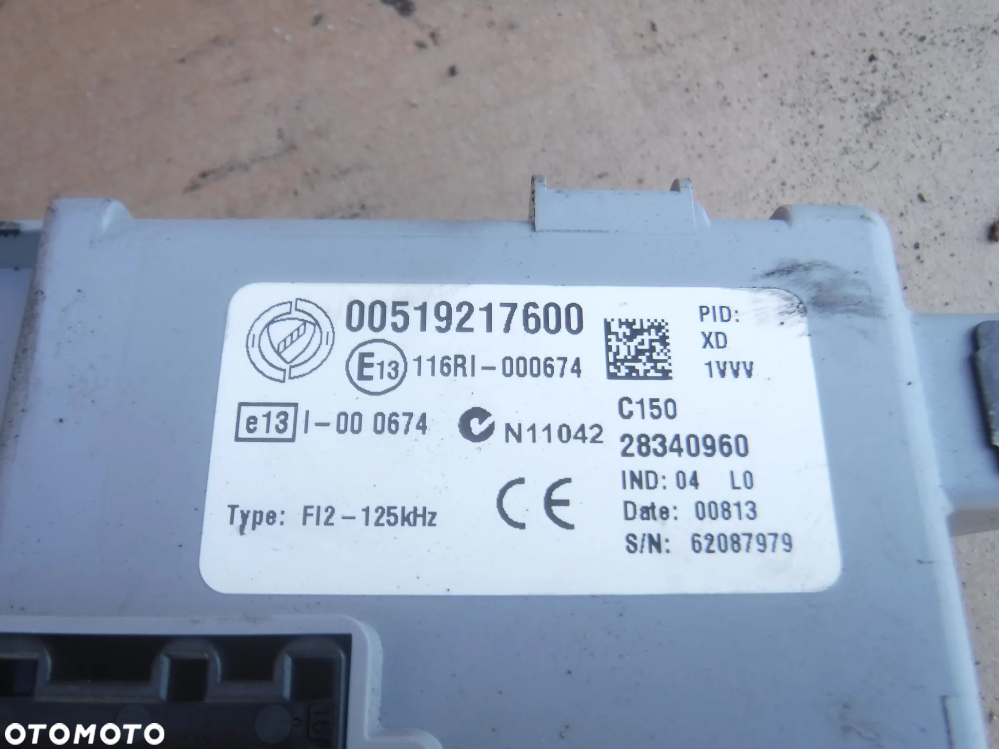 Fiat Doblo II 1.3 skrzynka bsi bezpiecznikow 00519217600 - 2