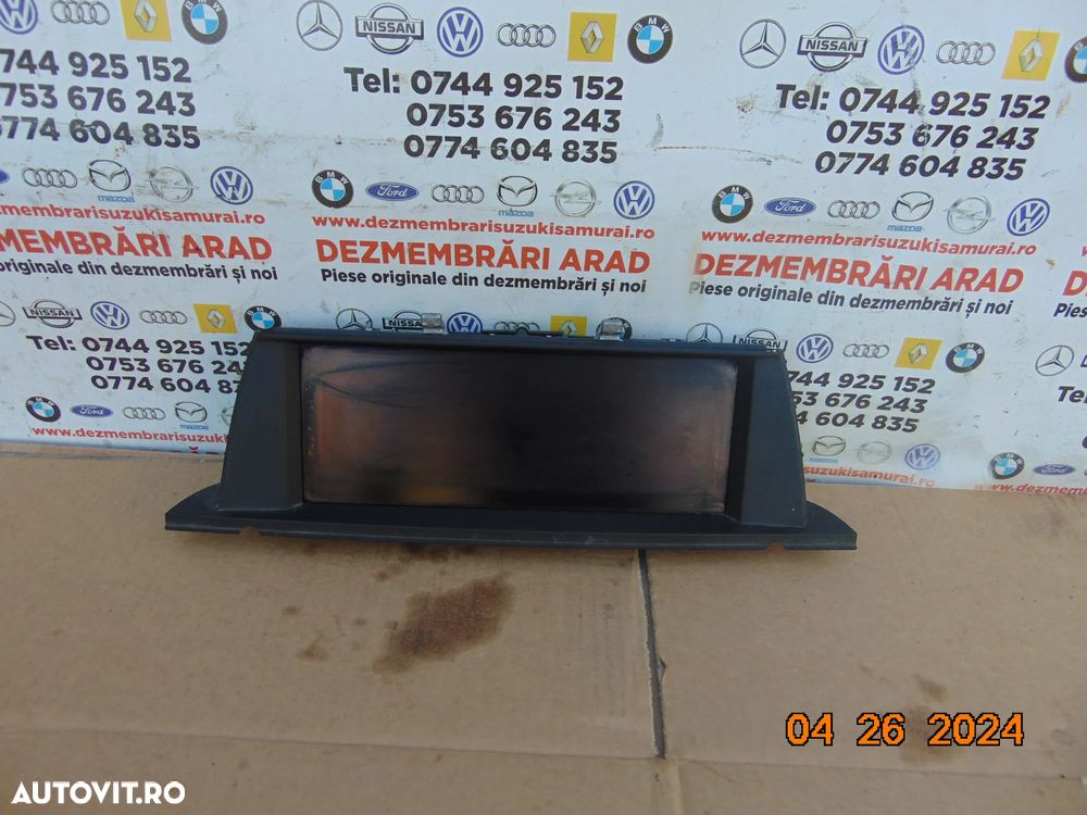 Display navigatie bmw f07  seria 5 gt cic navigatie mare x3 f25 f10 f11 cod 9210411 - 1