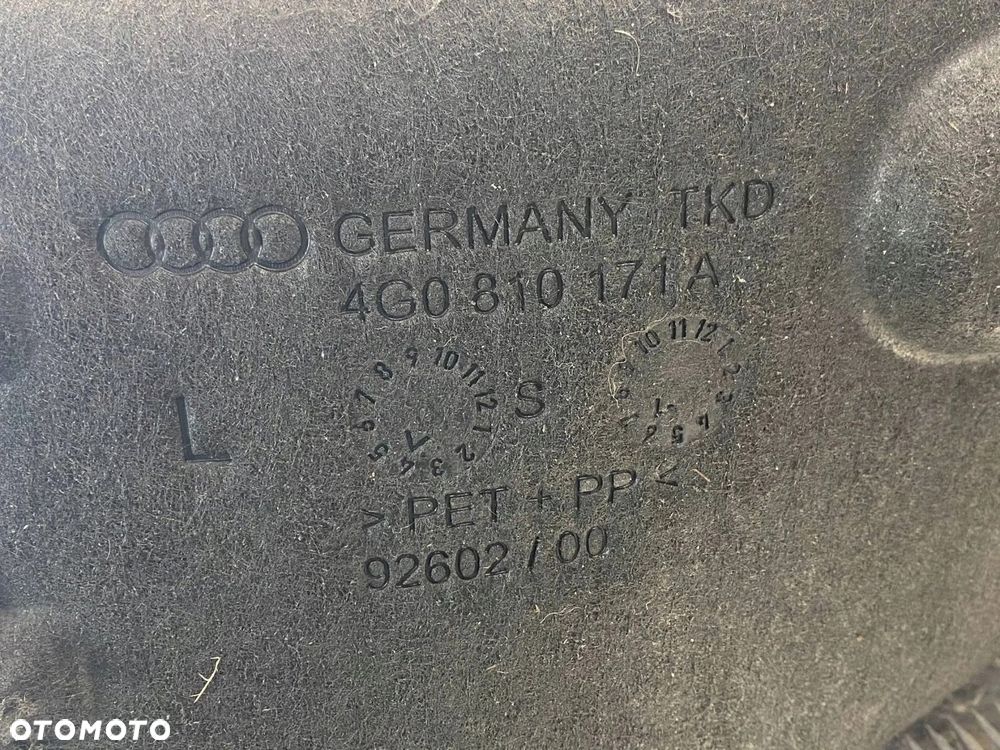 NADKOLE LEWY TYŁ LEWE TYLNE AUDI A6 C7 4G 4G0810171A - 12
