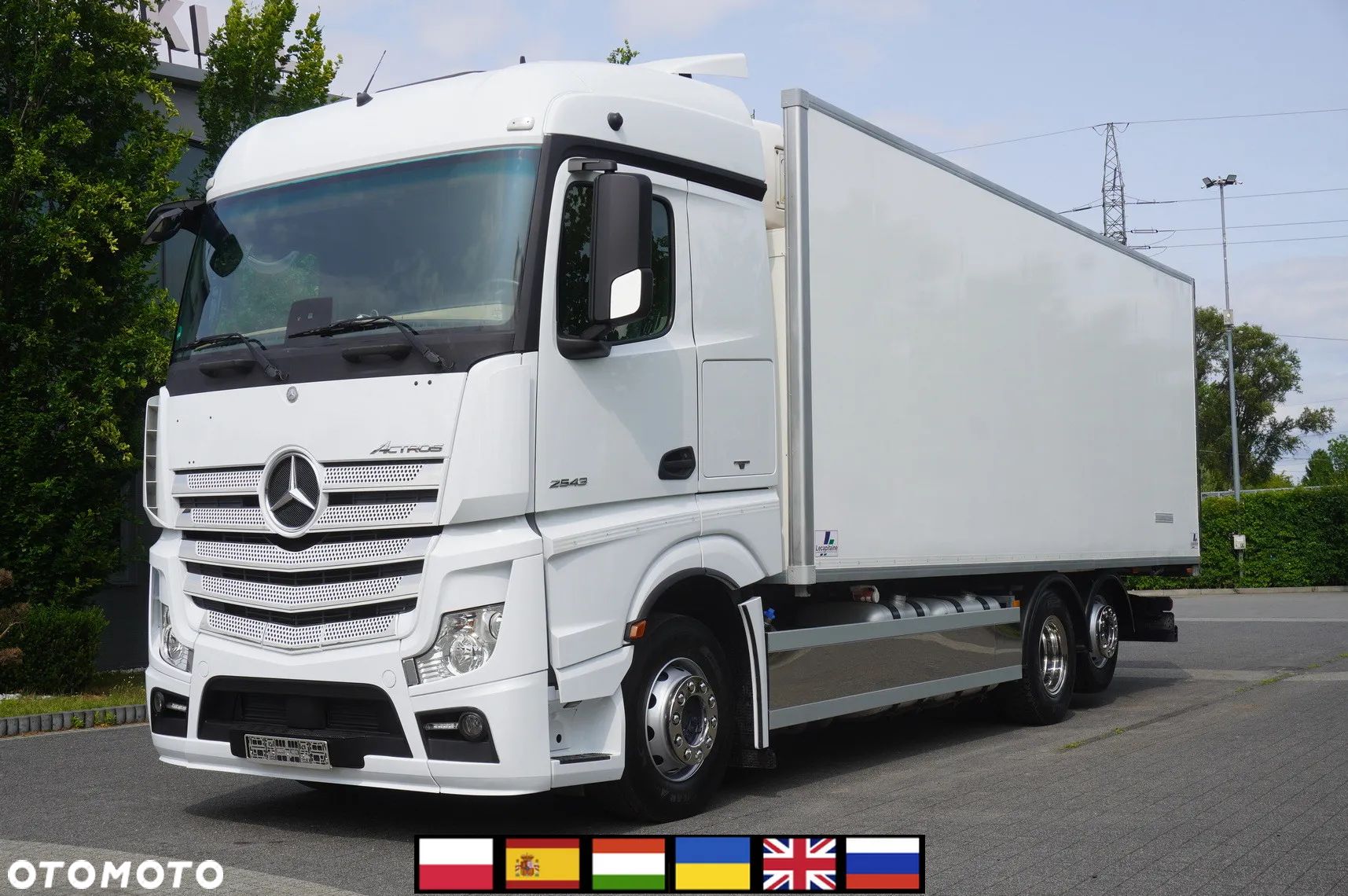 Mercedes-Benz Actros 2543 / Chłodnia Lecapitaine Multitemperatura / Carrier Supra 950 Mt - 1