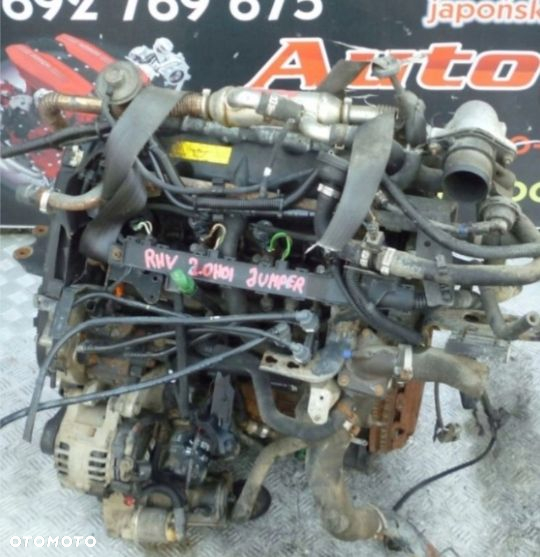 SILNIK KOMPLETNY CITROEN JUMPER 2.0 HDI RHV 218 TYS
