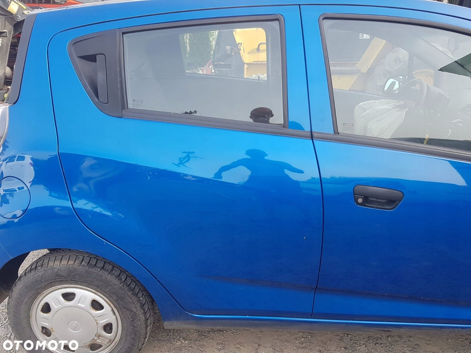 CHEVROLET SPARK 09- PRÓG SŁUPEK PRAWY BOK POSZYCIE - 4