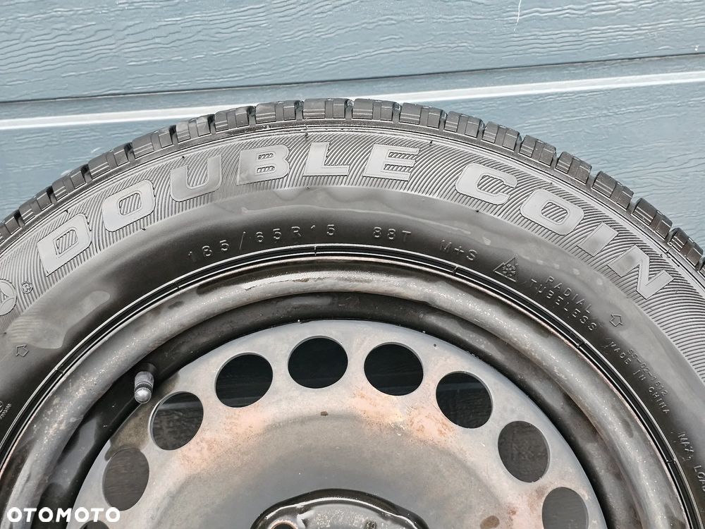 KOŁA FELGI STALOWE OPONY ZIMOWE 2022R 4x100 185/65/15 R 15 ET39 OPEL CORSA C D MERIVA A ASTRA H COMBO - 8