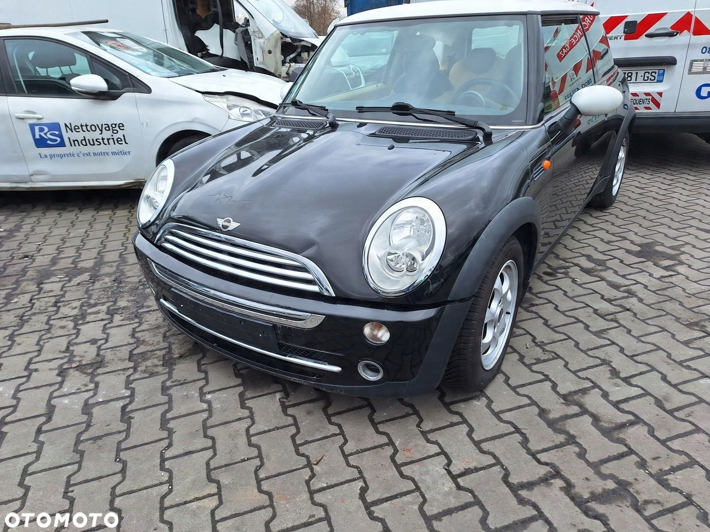 MINI ONE COOPER R50 R53 DACH PANORAMA SZYBERDACH SILNICZEK - 16