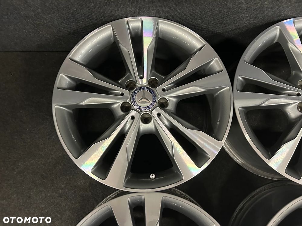 Alufelgi Mercedes C-Klasa W205, W204, E-Klasa W212, V-Klasa 18 cali 5x112 4szt. Ładne z czujnikami! - 11
