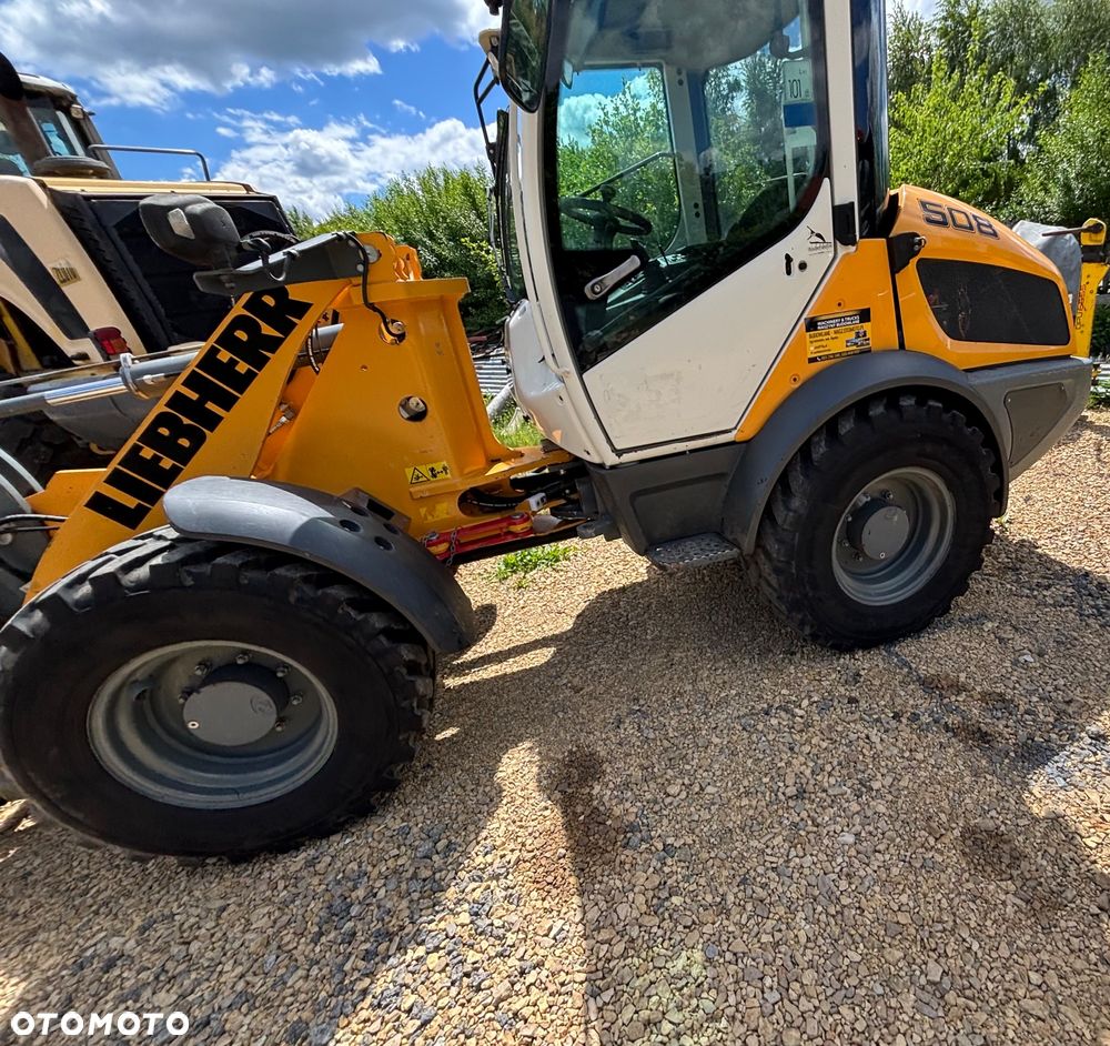 Liebherr L508 2018r rekin, widły, 4x4 łyzka dzielona - 4