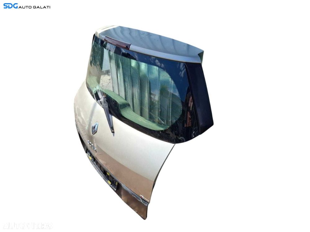 Haion Hayon Portbagaj Dezechipat cu Luneta Geam Sticla Renault Scenic 2 2003 - 2009 (Mici Defecte Ondulatii) [LC0625] - 2