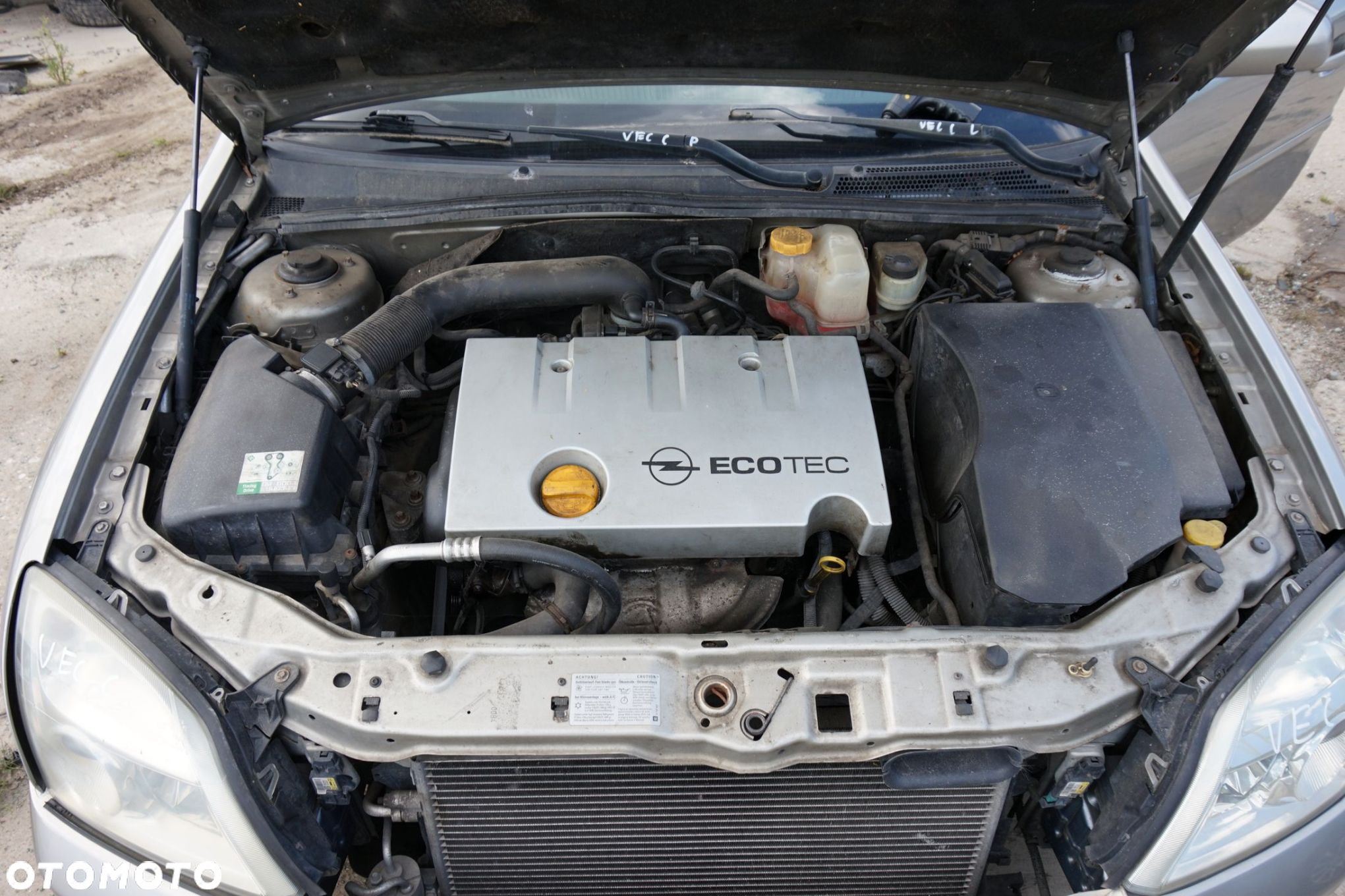 OPEL VECTRA C SEDAN 2004 Z158 1.8 16V Z18XE 122KM F17 374 BEŻOWY na części - 9