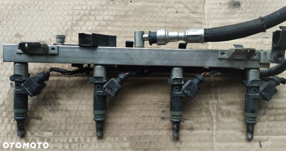 BMW E46 lift 2.0 N42B20A listwa wtryskowa wtryskiwacz 7506158 133B14536 - 1