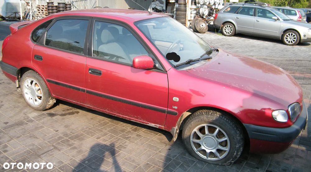 Toyota Corolla E11 (99-02r.) 1.6B 110KM. Silnik 3ZZ - FE Skrzynia MTM 0433112110 lakier 3N8. Cały na części. GWARANCJA !!! - 4