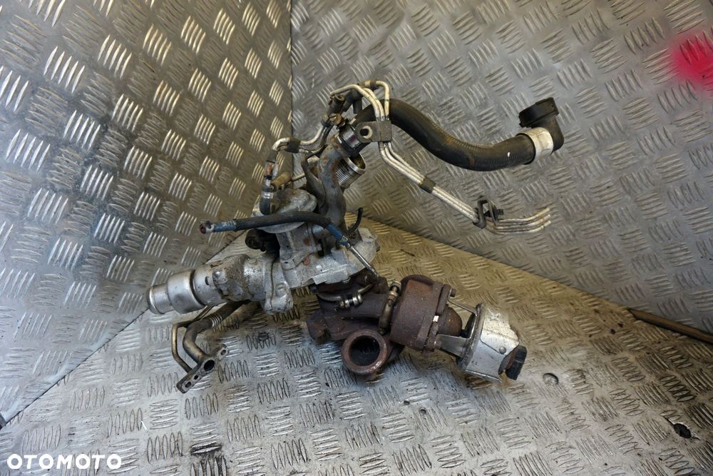 TURBOSPRĘŻARKA TURBINA TURBO C5 II LIFT 2.2 HDI 16V 0375P1 1672351280 BITURBO CITROEN 2004-2007 - 6