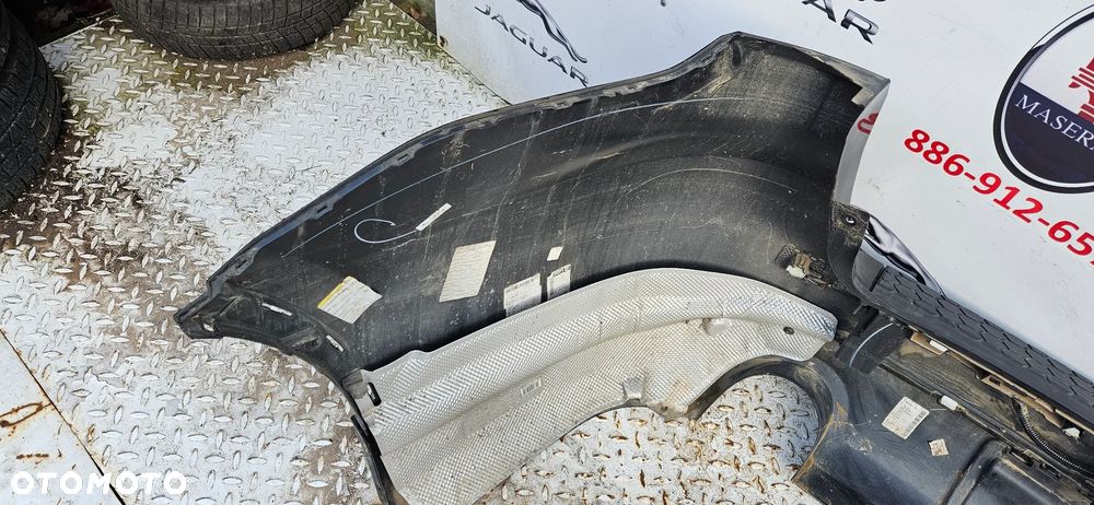 Dodge Durango III LIFT 2017- GT Kompletny zderzak tył pod 4x PDC oraz zaślepka na hak ZDERZAK POD 2 RURY kolor PXJ CZARNY  wersja GT - 21