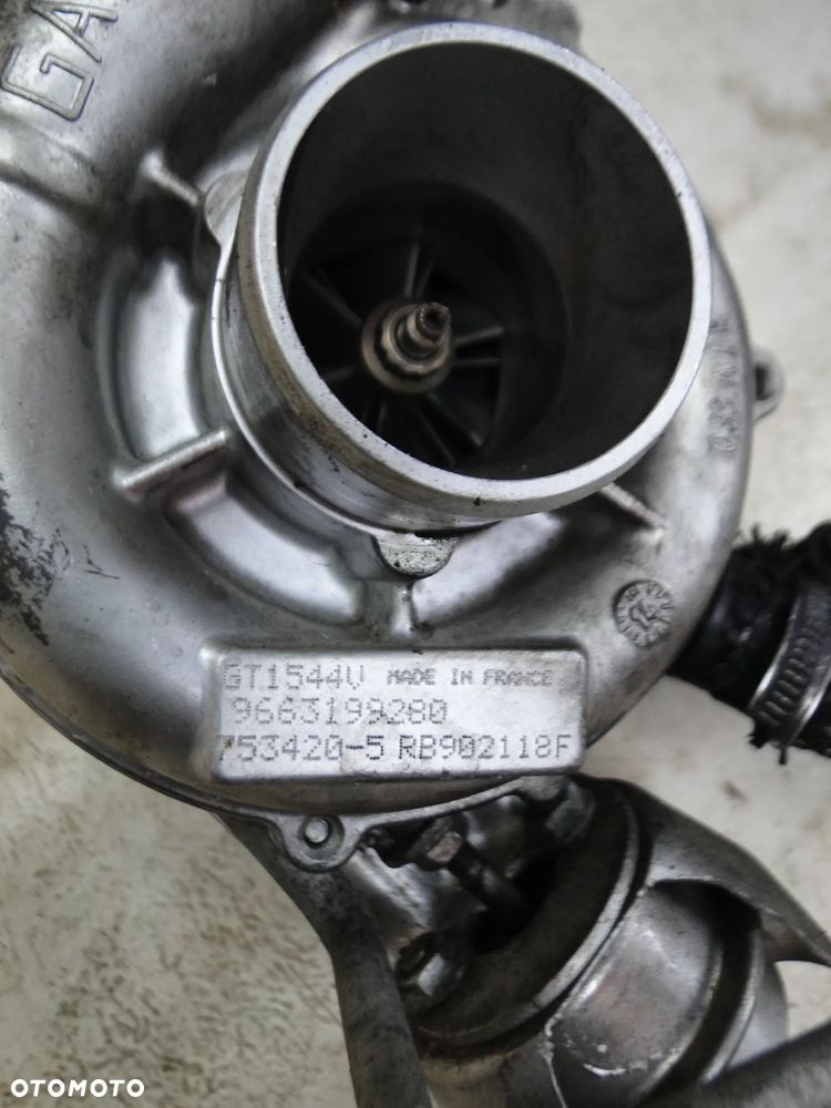 PEUGEOT CITROEN TURBO TURBINA TURBOSPRĘŻARKA 1.6HDI - 6