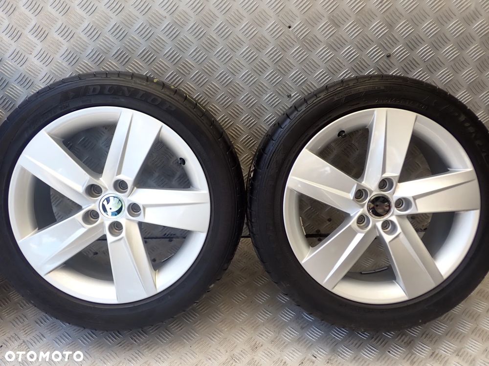FELGI ALUMINIOWE SKODA 7JX16 ET 46 5X100 6V0601025 - 2