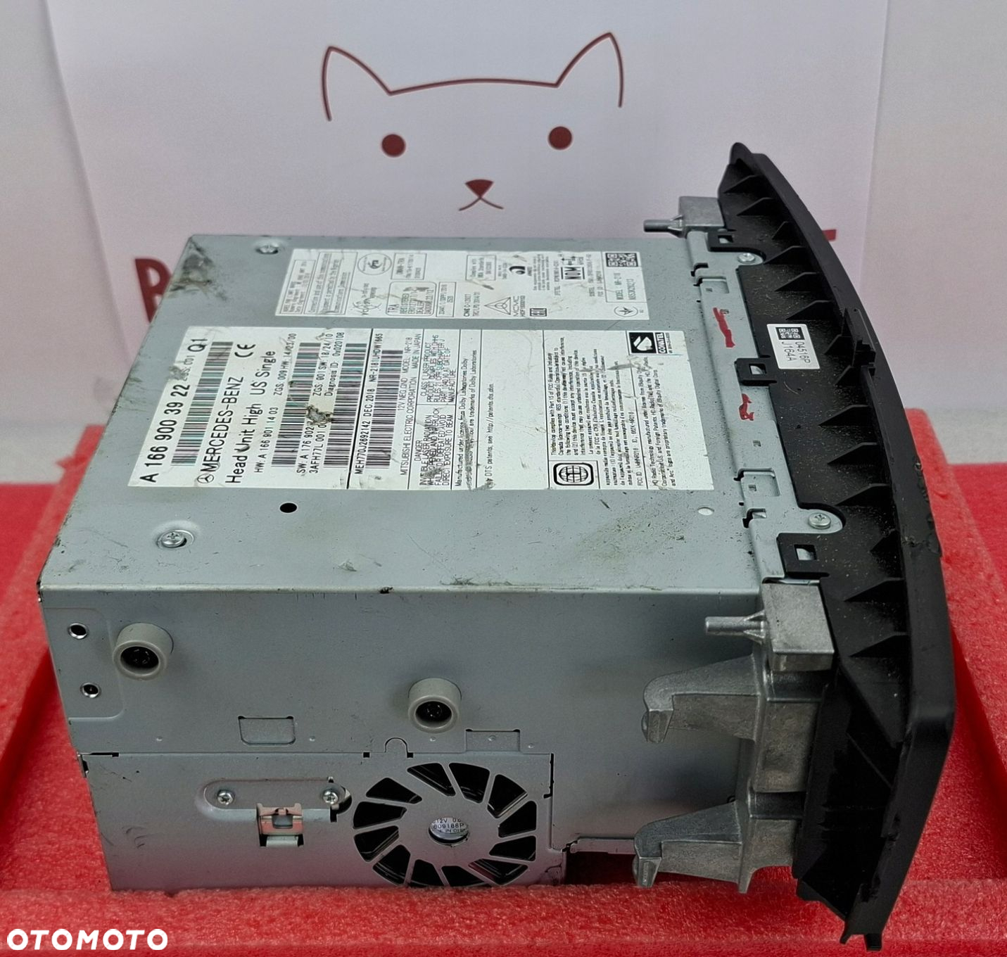 Mercedes-Benz W166 Radio Nawigacja Multimedia NR-218 High US A1669003922 - 6