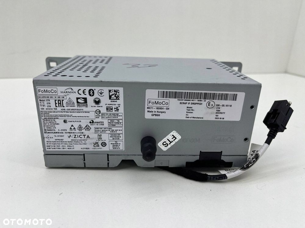 FORD MAVERICK RADIO CZYTNIK NAWIGACJA MX71-18D804-GH - 1