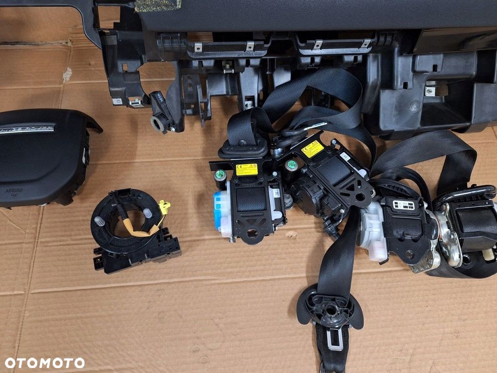 range rover velar l560 17- konsola deska airbag pasy orginal , kpl demontaz - 3