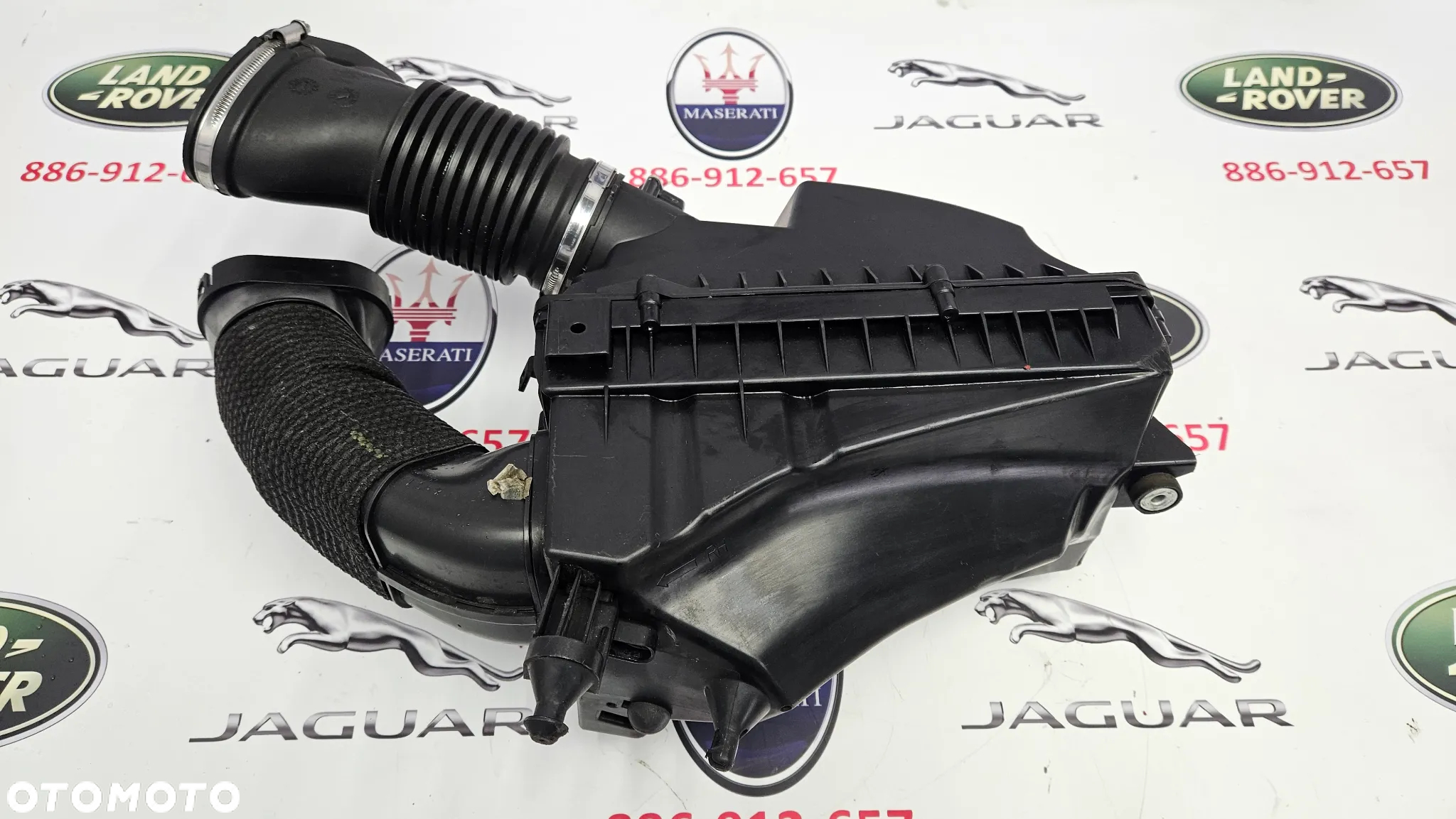 Jaguar XJ 351 2010-2015 5.0 508PN 385 KM  Kompletna obudowa filtra powietrza prawego Filtr prawy z dolotem 8X23-9600-BB - 12