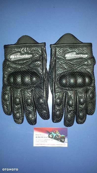 Rękawice krótkie z protektorami Inmotion na motor/skuter, na prezent - 4