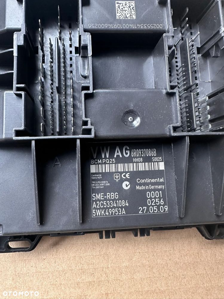 Moduł, sterownik VW Polo 6R 6R0937086B 5WK49953A - 2