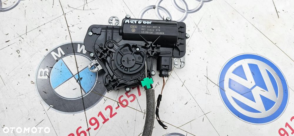 VW Arteon HB Sedan Zamek klapy bagażnika z dociągiem Dociąg klapy 3G0827887B 5TA827506D - 5