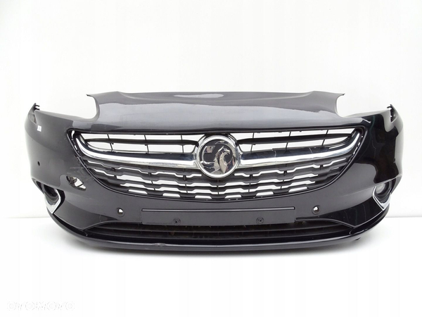 ZDERZAK PRZÓD PRZEDNI ATRAPA OPEL CORSA E 14-19r KOLOR Z22Y PDC HALOGENY