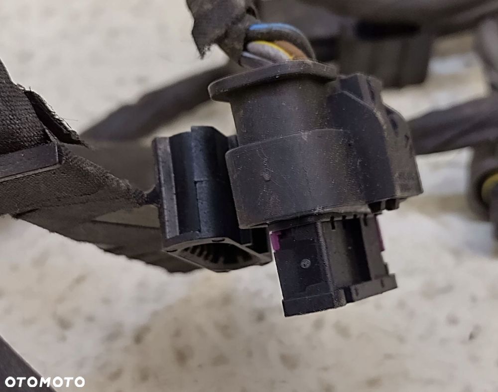 bmw 3 gt f34 wiązka instalacja tylnych czujników parkowania pdc - 4