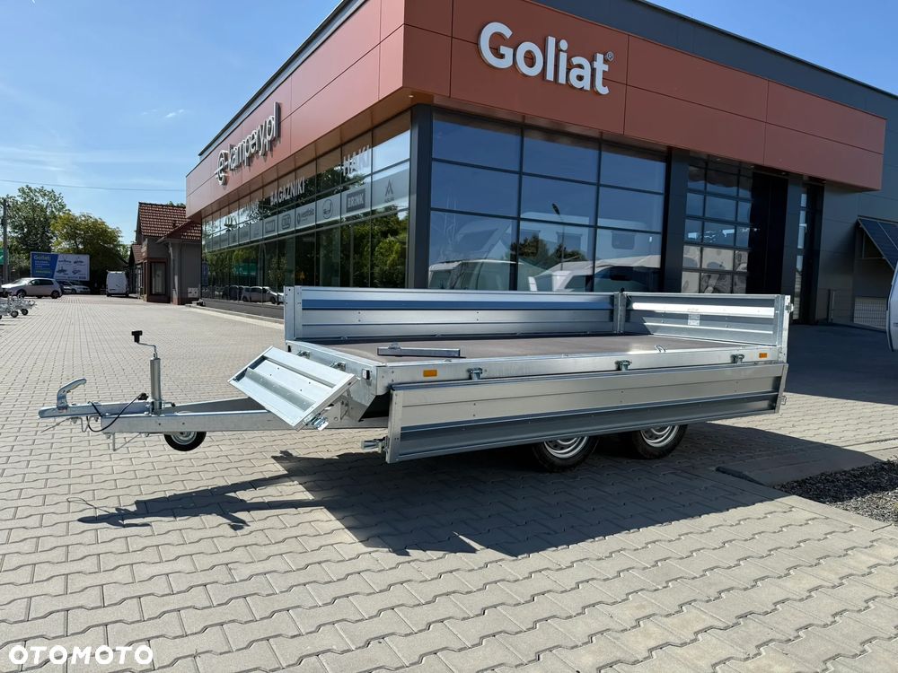 Zaslaw przyczepa platforma z kołami pod HL265T HL300T 2 osie 750kg - 11