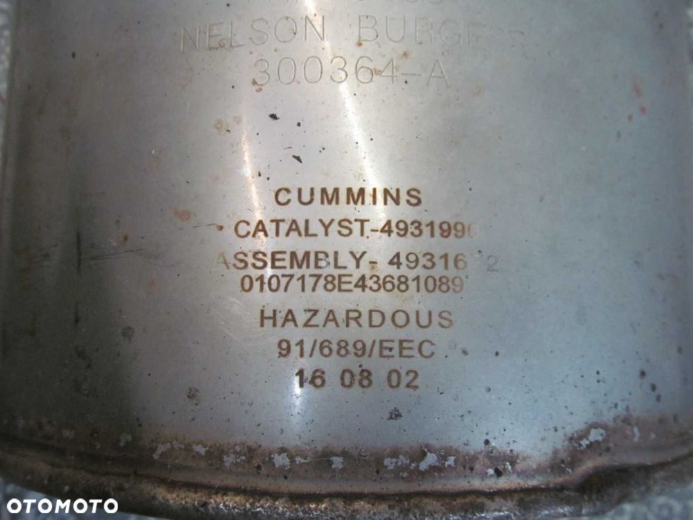 DAF LF 45 55 EURO 5 KATALIZATOR DPF FAP TLUMIK 300364-A 4931990 - 8