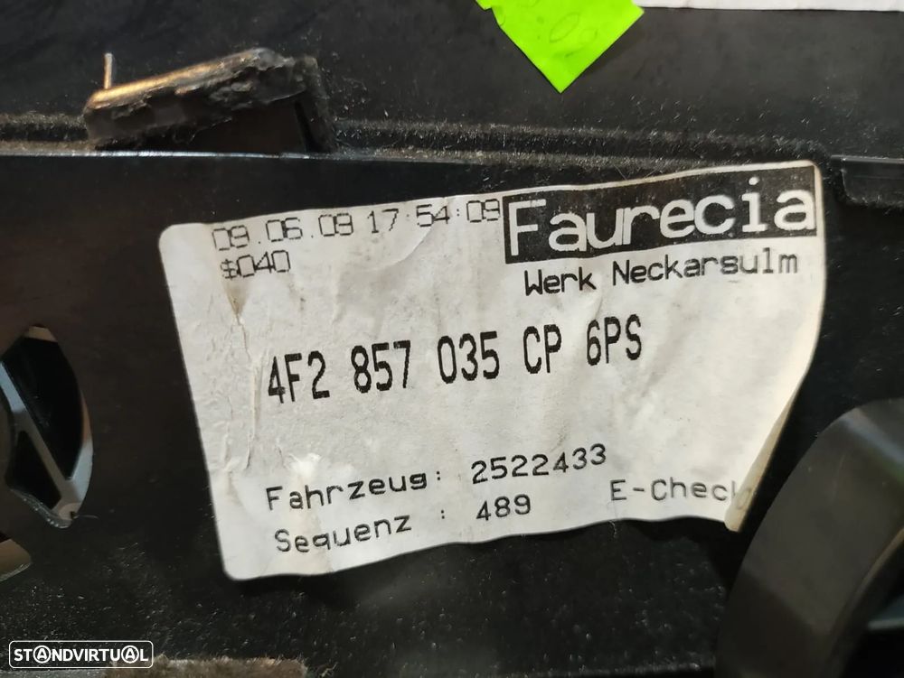 PORTA LUVAS ORIGINAL AUDI A6 C6 4F2 - 12