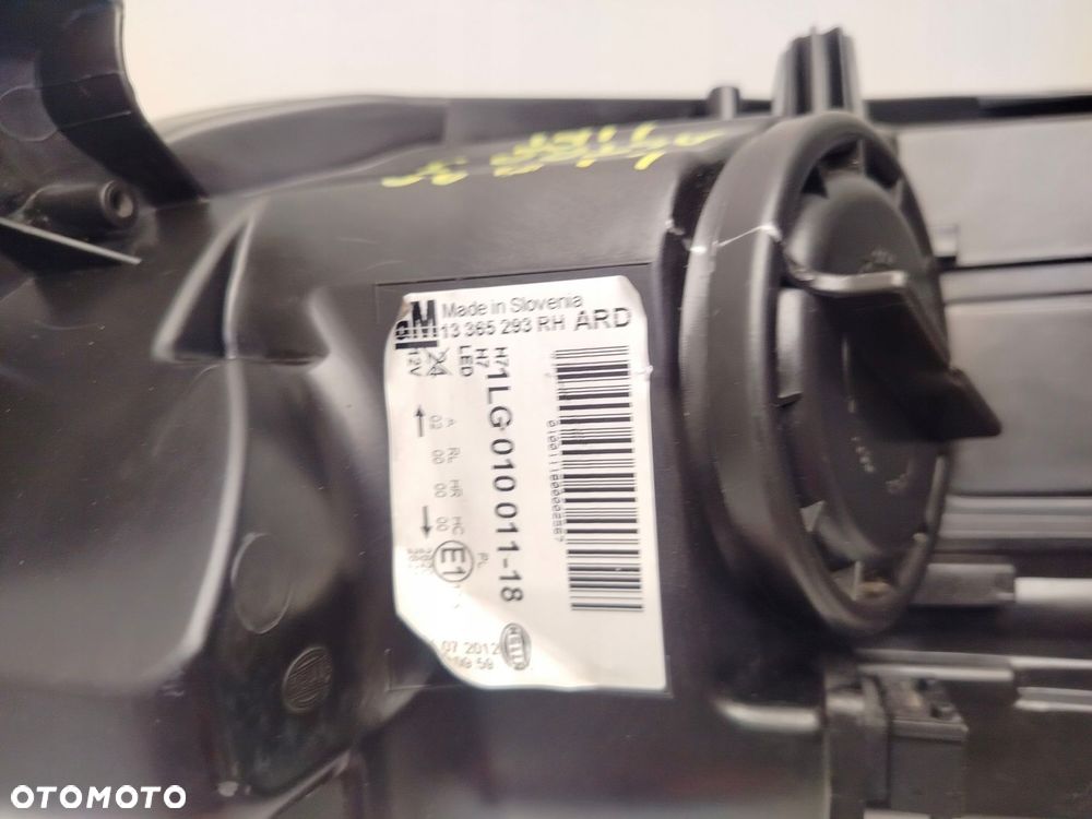 opel astra j lift 12r- reflektor lampa prawy przód prawa przednia led - 8