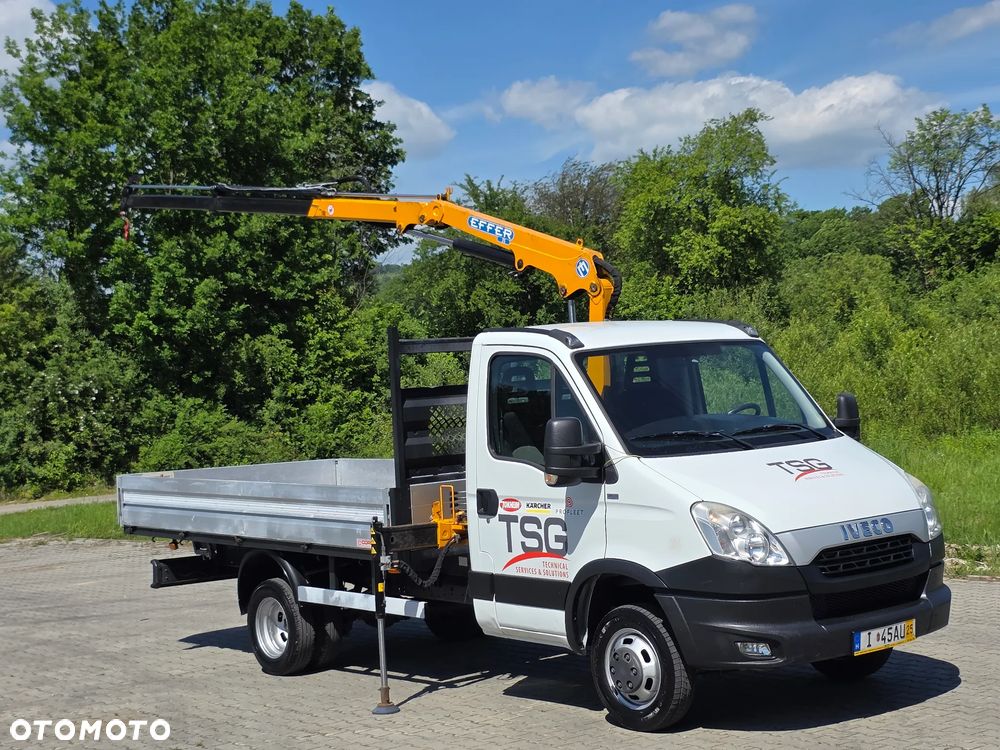 Iveco Daily 50c-15 Skrzynia 3.80 M + HDS 11.5 Metra ! Klima ! Effer 35/2S  ! - 2