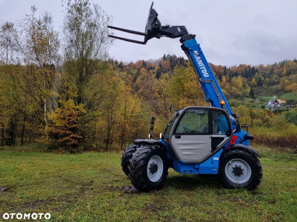 Manitou MT932 Ładowarka Teleskopowa 9m UDZWIG 3,2 TONY! Przebieg 2760 MTG jak Nowa z SALONU 2014rok z Norwegii z Gospodarstwa PERKINS Serwisy w Dekra - 11