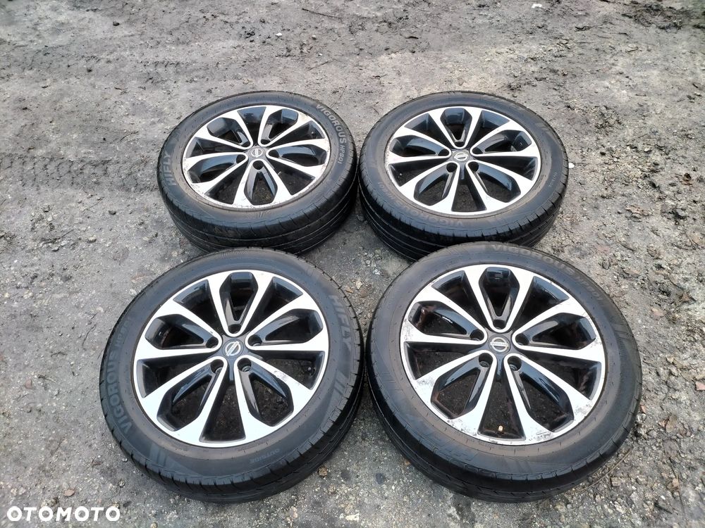 KOŁA FLEGI OPONY 215/55/18  NISSAN QASHQAI I j10   R18 - 1