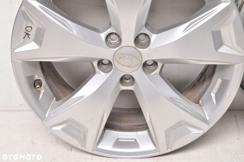 SUBARU FORESTER IMPREZA LEGACY FELGI ALUMINIOWE R17" 7J 5X100 ET 48 C34 - 6