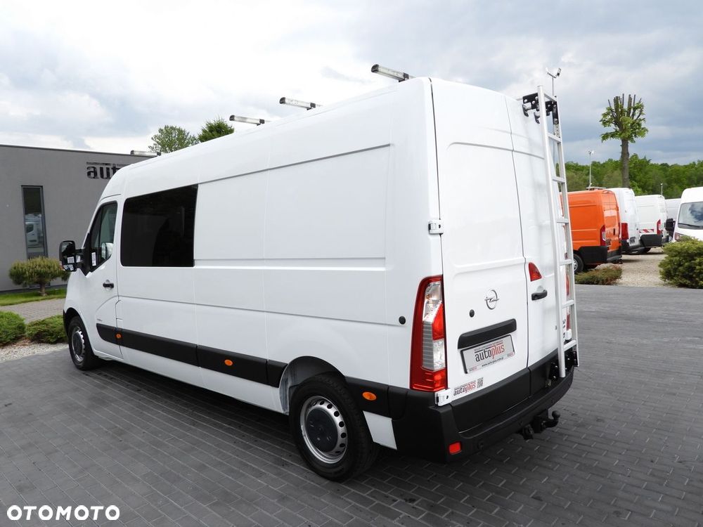 Opel MOVANO  FURGON BRYGADÓWKA  7 MIEJSC TEMPOMAT LEDY KLIMATYZACJA  135KM - 11