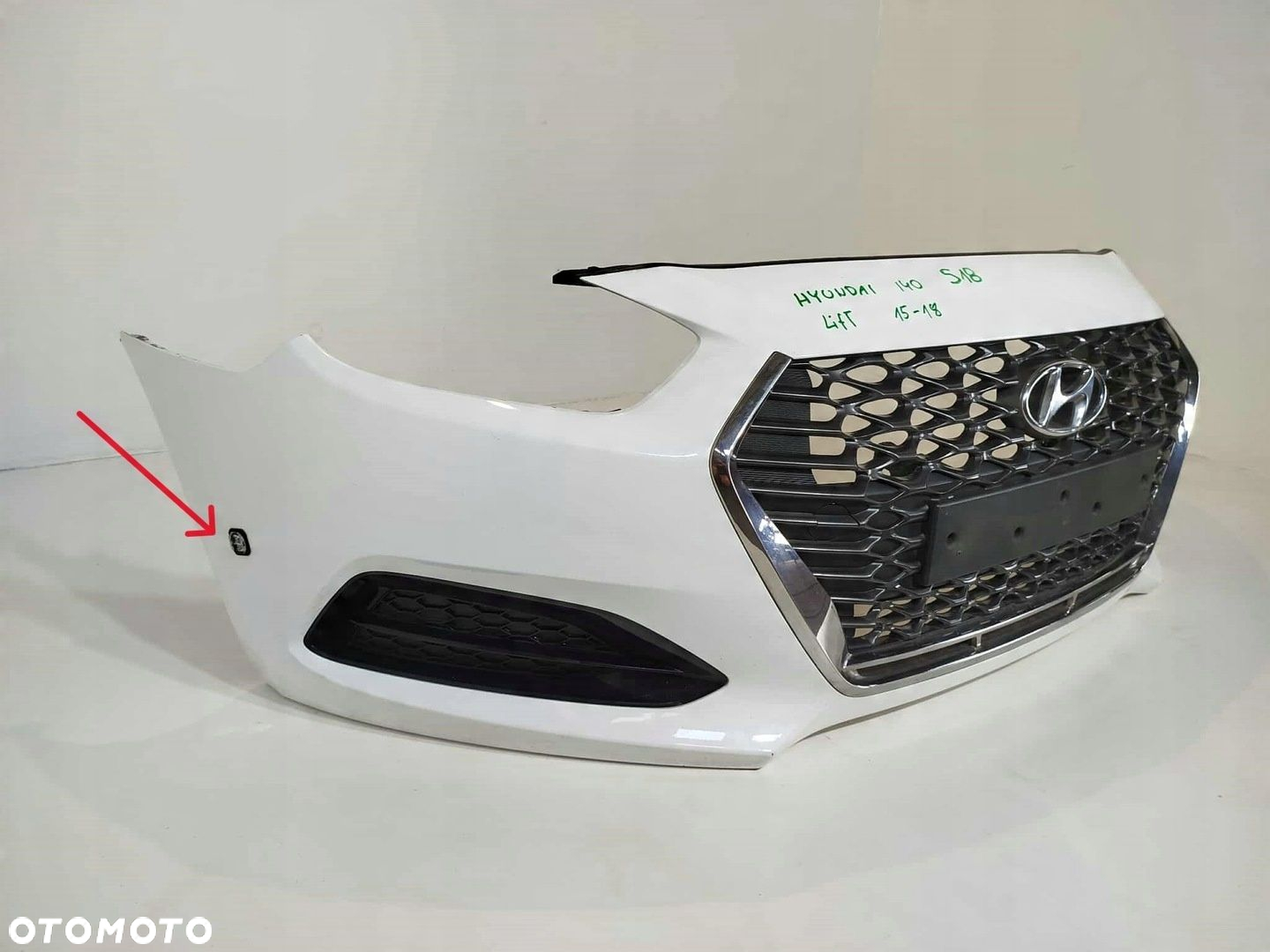 ZDERZAK PRZEDNI GRILL HYUNDAI I40 LIFT 15-18 - 5